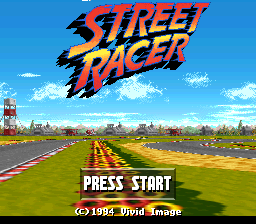 Street Racer (USA) (Beta) Title Screen